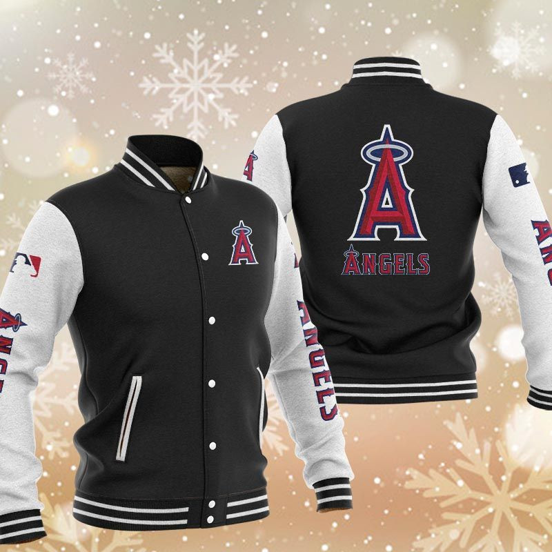 Los Angeles Angels Varsity Baseball Jacket For Men And Women
