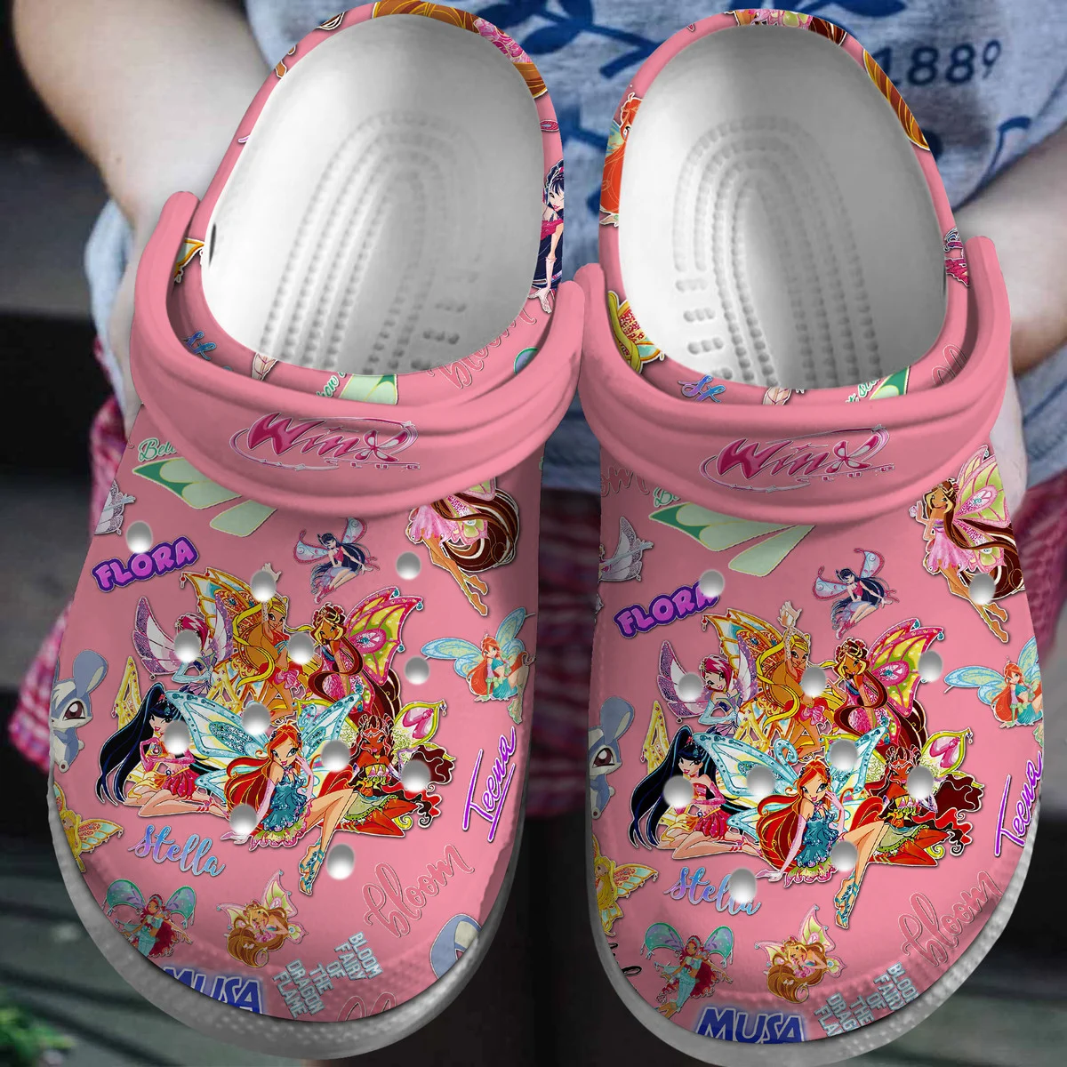Winx Club Cartoon Crocs, Winx Club Comfortable For Men Women And Kids