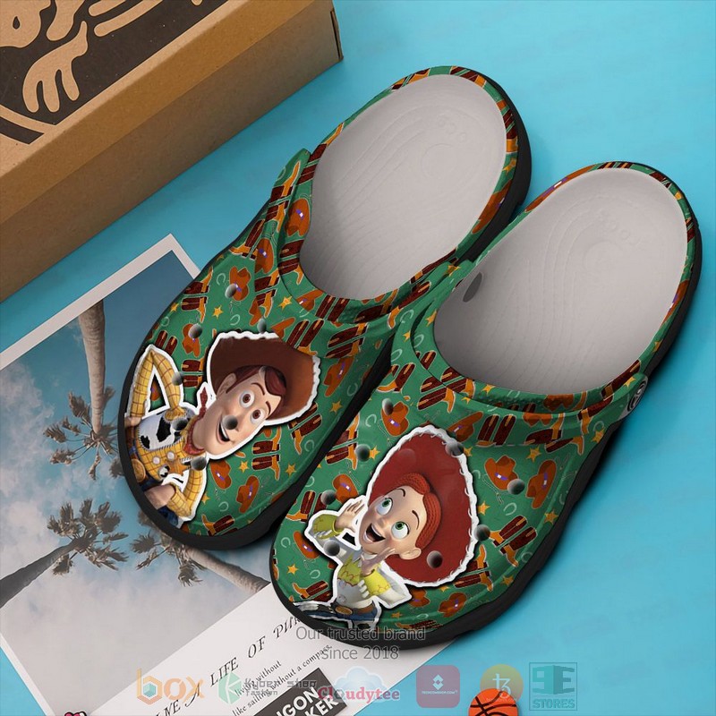Woody And Jessie Toy Story Cartoon Crocs, Woody And Jessie Comfortable For Men Women And Kids 11