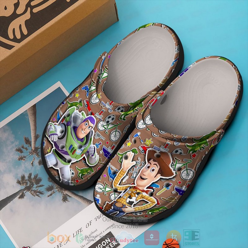 Woody And Buzz Lightyear Toy Story Cartoon Crocs, Woody And Buzz Comfortable For Men Women And Kids 18