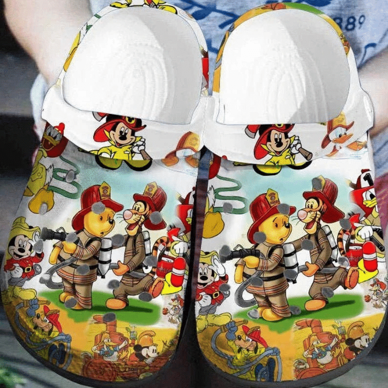 Winnie The Pooh Crocs Clog Shoes, Winnie The Pooh Comfortable For Men Women And Kids 31