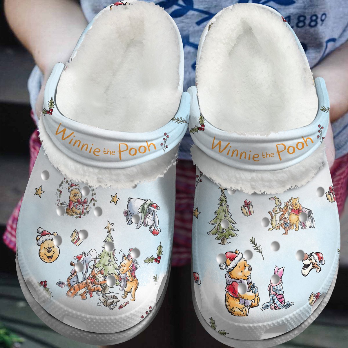 Winnie The Pooh Cartoon Crocs, Winnie The Pooh Comfortable For Men Women And Kids 97