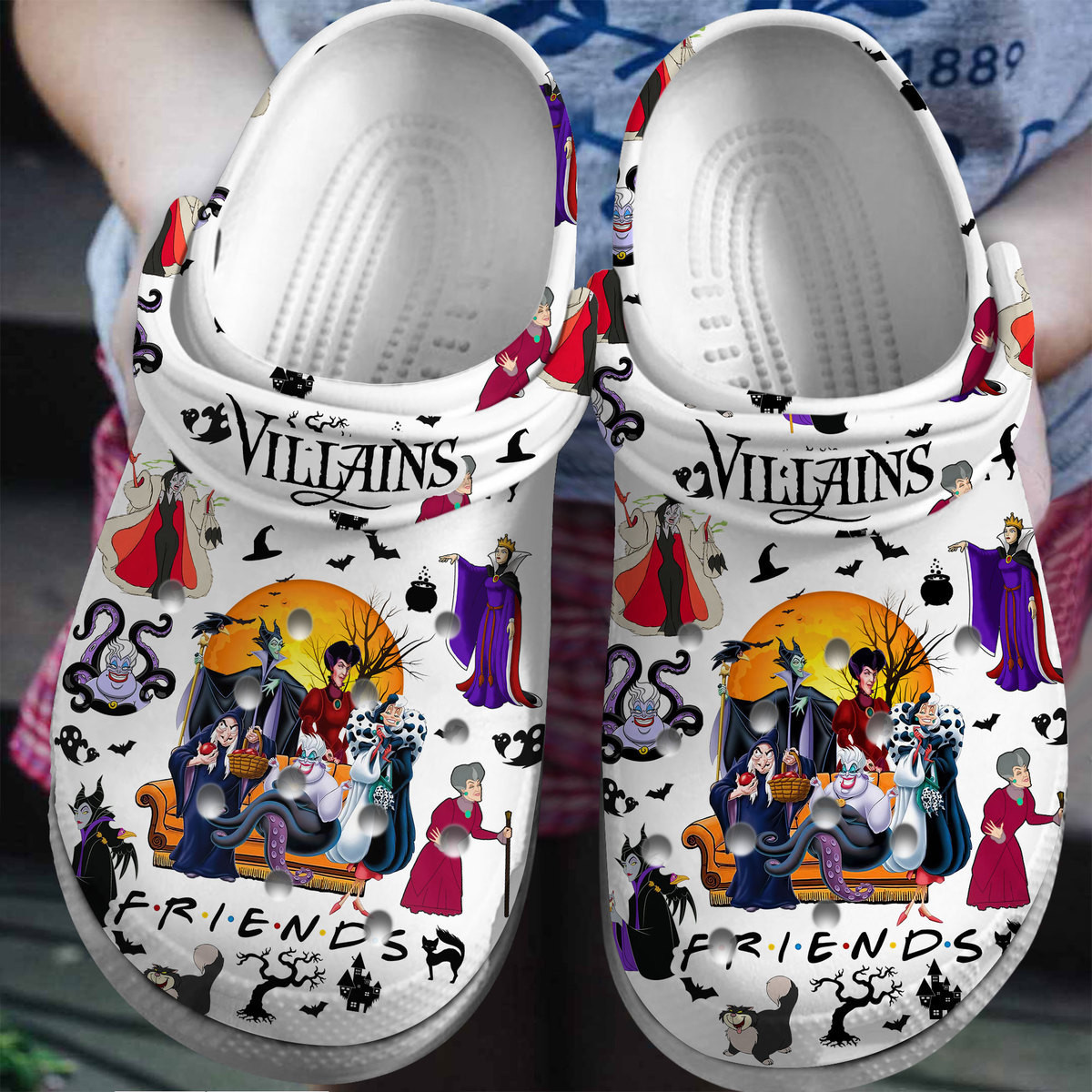 Villains Cartoon Crocs, Villains Comfortable For Men Women And Kids 75