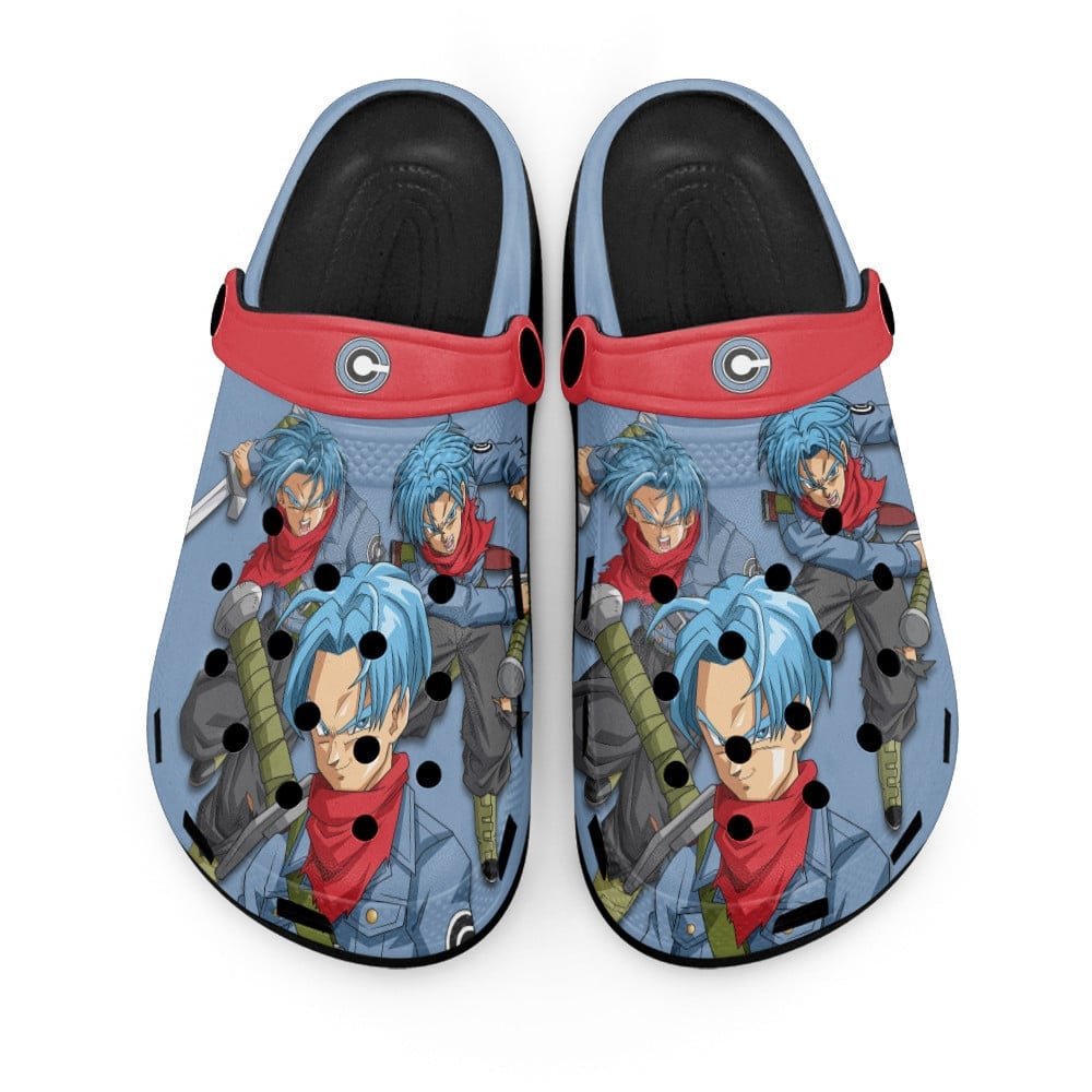 Trunks Dragon Ball Anime Crocs, Trunks Dragon Ball Comfortable For Men Women And Kids 37