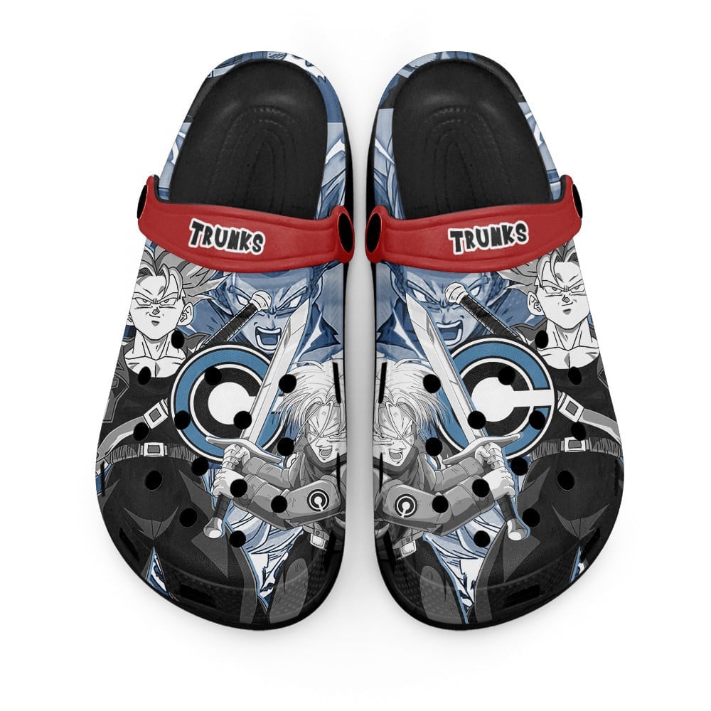 Trunks Dragon Ball Anime Crocs, Trunks Dragon Ball Comfortable For Men Women And Kids 38