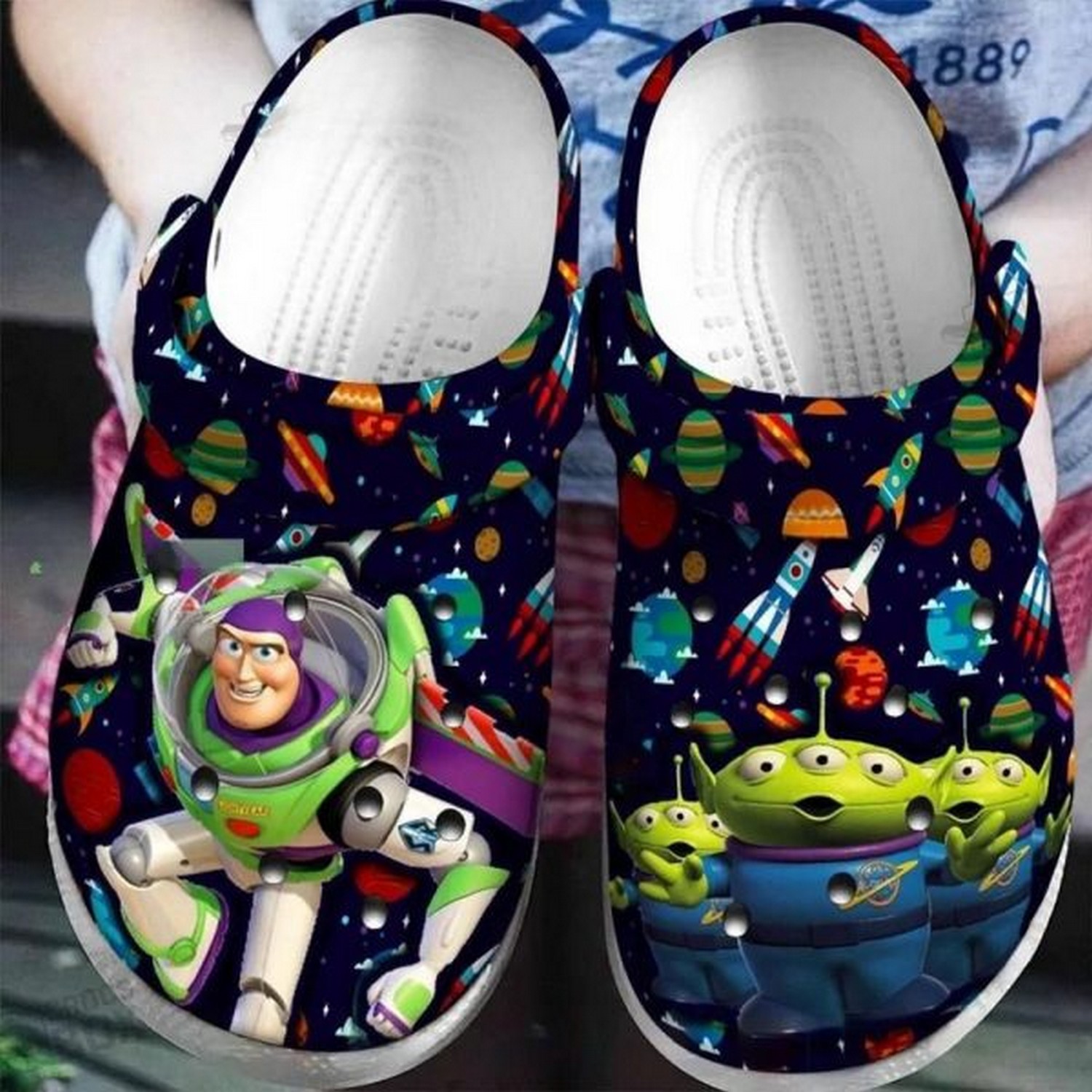 Toy Story Cartoon Crocs, Toy Story Comfortable For Men Women And Kids 50