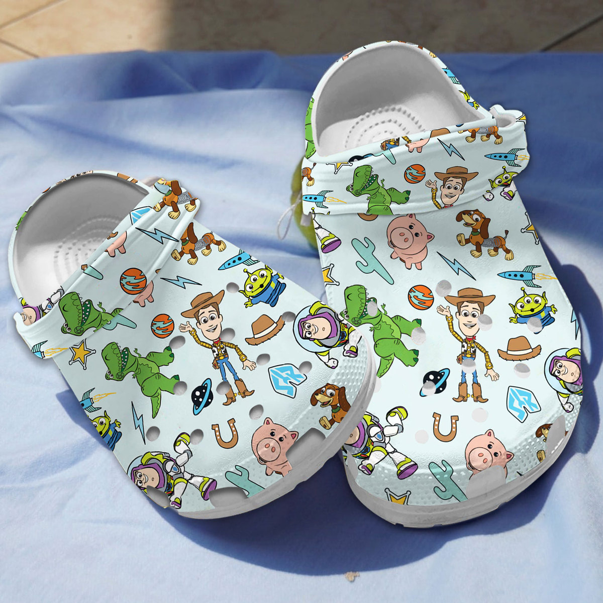 Toy Story Cartoon Crocs, Toy Story Comfortable For Men Women And Kids 65