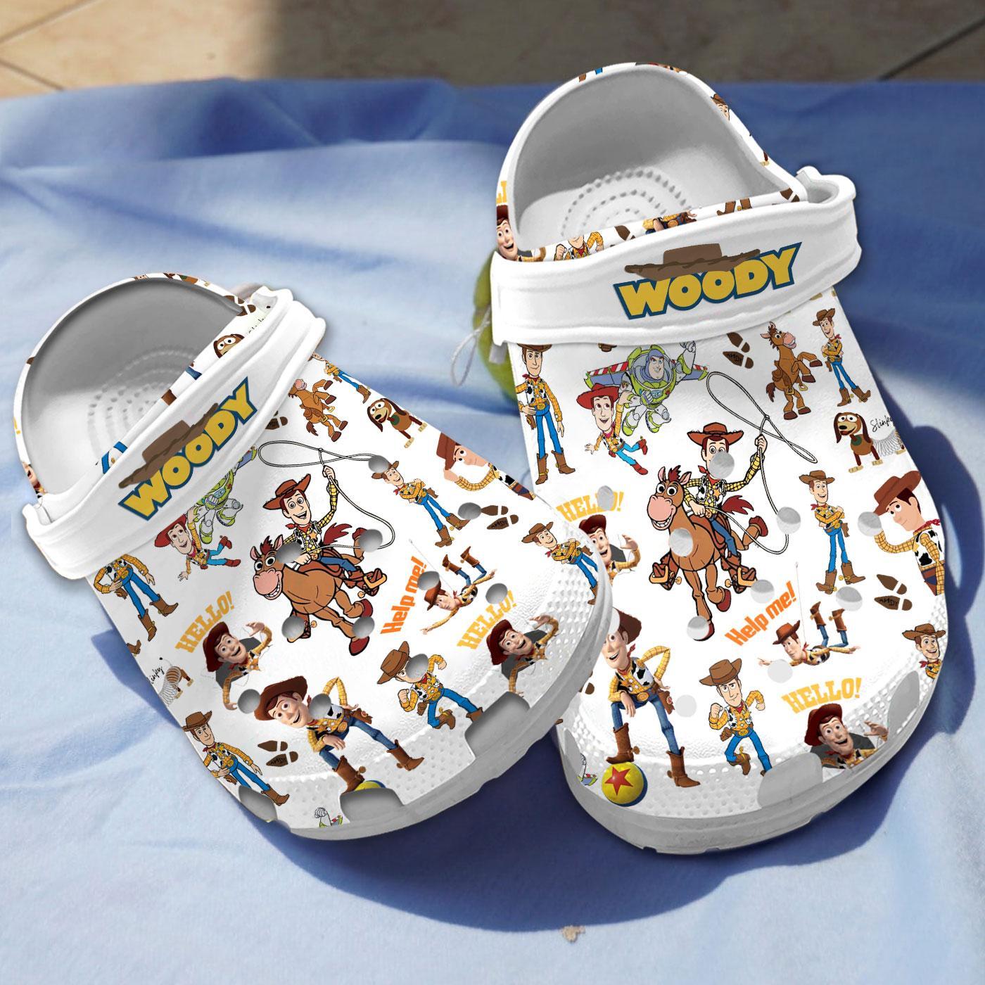 Toy Story Cartoon Crocs, Toy Story Comfortable For Men Women And Kids 63