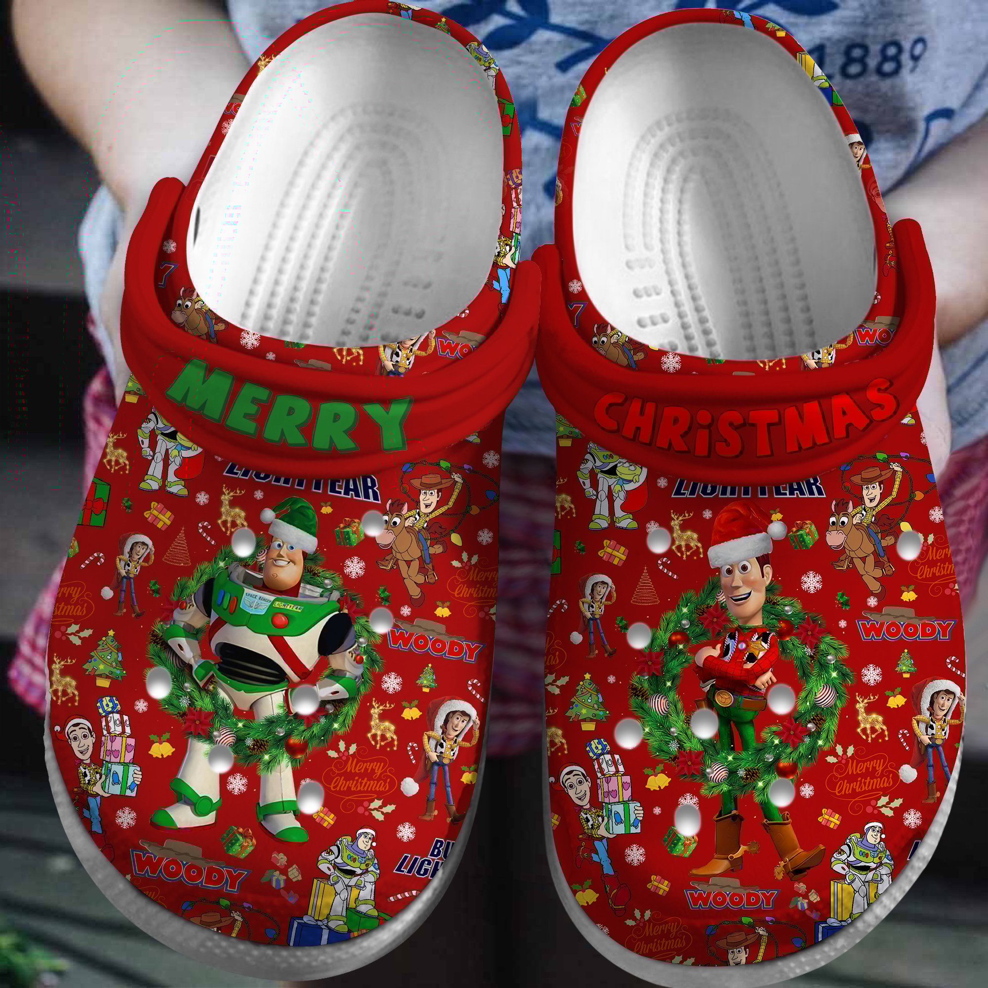 Toy Story Cartoon Crocs, Toy Story Comfortable For Men Women And Kids 72