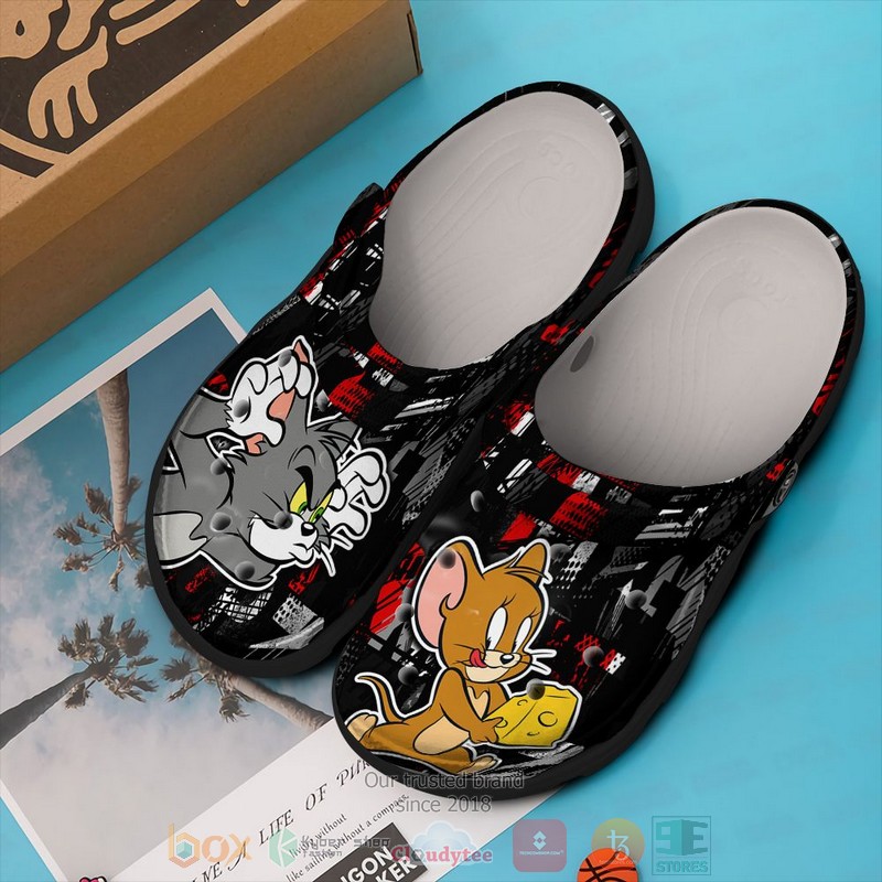 Tom And Jerry Cartoon Crocs, Tom And Jerry Comfortable For Men Women And Kids 14