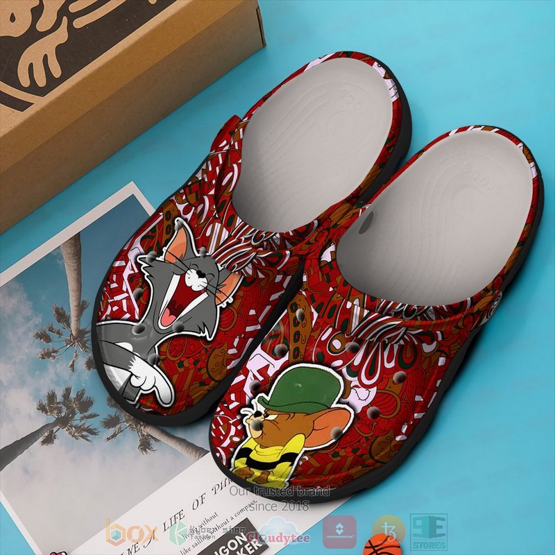 Tom And Jerry Cartoon Crocs, Tom And Jerry Comfortable For Men Women And Kids 15