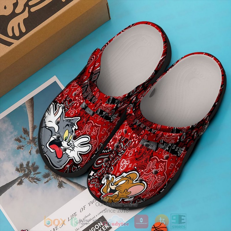 Tom And Jerry Cartoon Crocs, Tom And Jerry Comfortable For Men Women And Kids 23