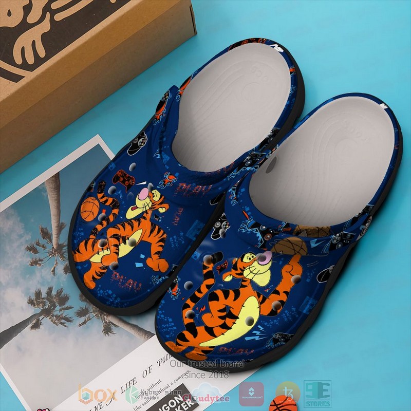 Tigger Winnie The Pooh Cartoon Crocs, Tigger Winnie Comfortable For Men Women And Kids 39