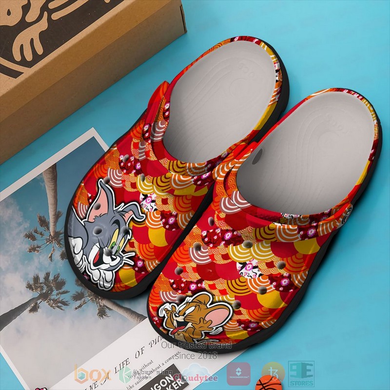 Tom And Jerry Cartoon Crocs, Tom And Jerry Comfortable For Men Women And Kids 17