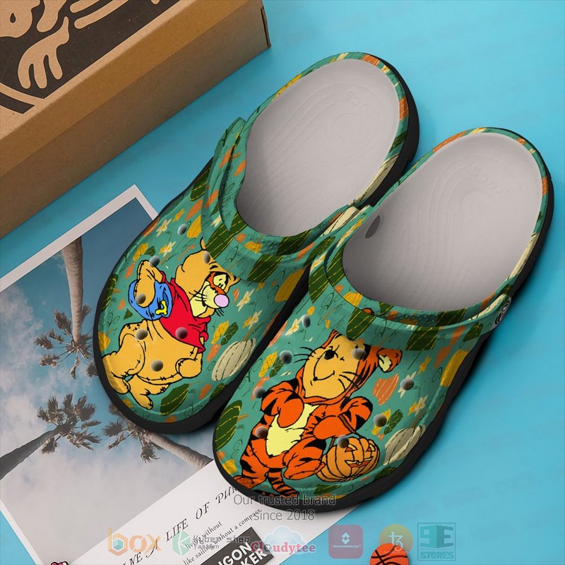 Tigger Winnie The Pooh Cartoon Crocs, Tigger Winnie Comfortable For Men Women And Kids 40