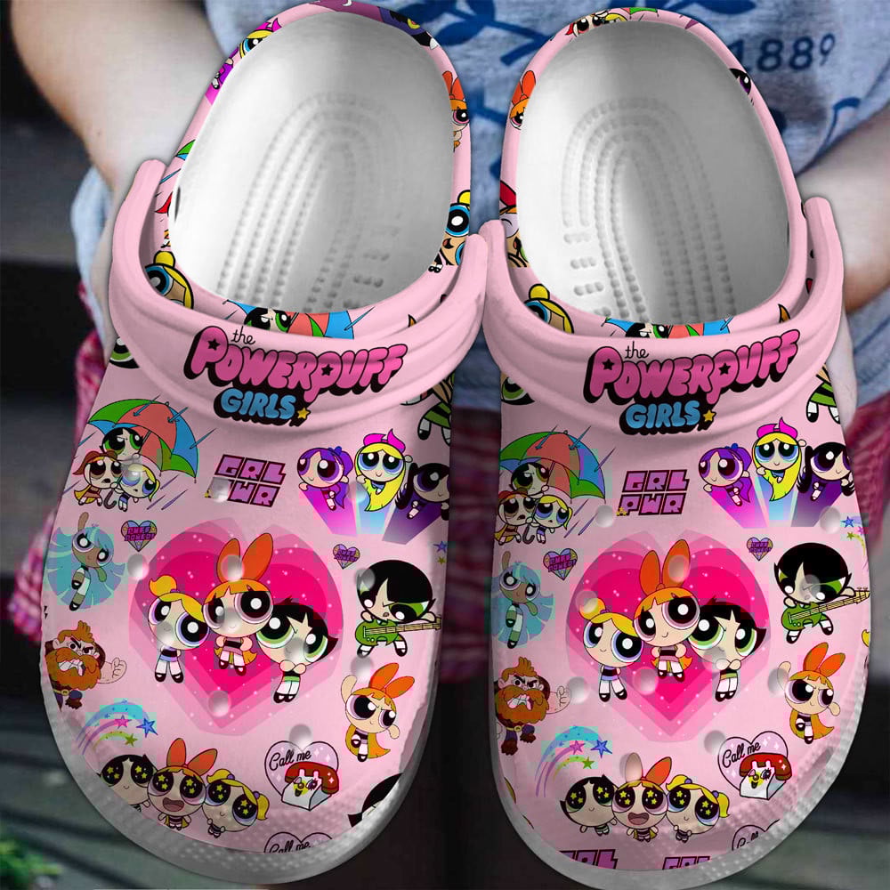 The Powerpuff Girls Cartoon Crocs, The Powerpuff Girls Comfortable For Men Women And Kids 51