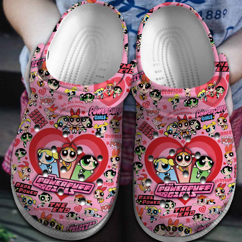 The Powerpuff Girls Cartoon Crocs, The Powerpuff Girls Comfortable For Men Women And Kids 52
