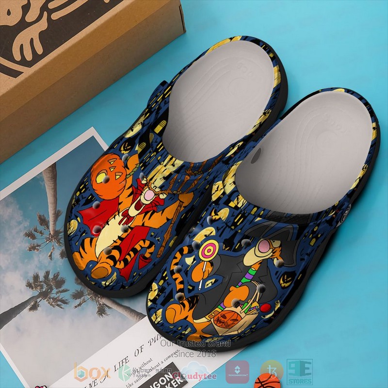 Tigger Winnie The Pooh Cartoon Crocs, Tigger Winnie Comfortable For Men Women And Kids 41