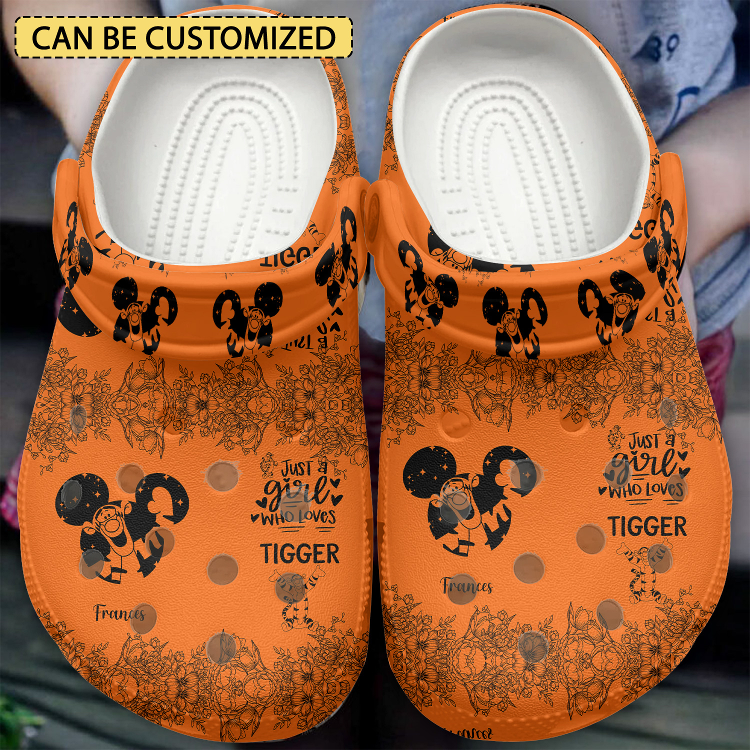 Tiger And Mouse Cartoon Crocs, Tiger And Mouse Comfortable For Men Women And Kids 46