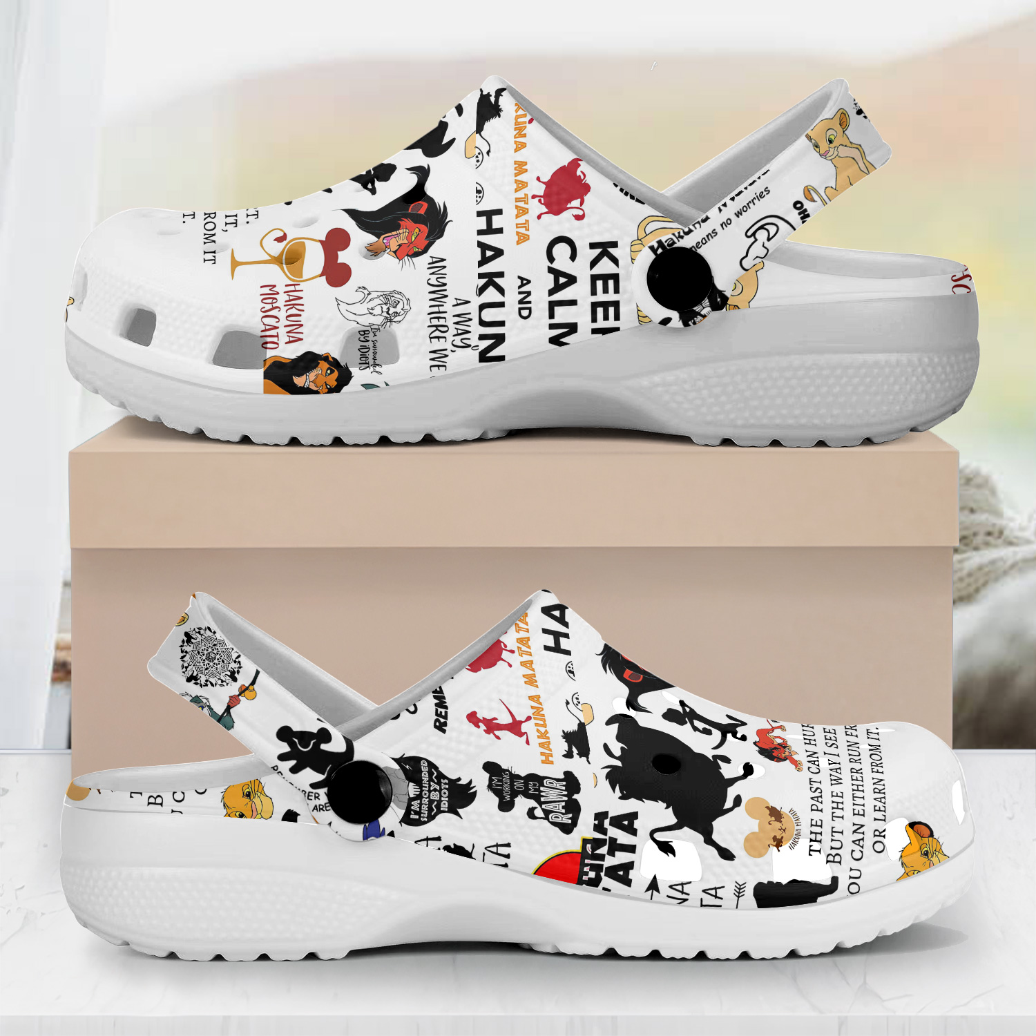 The Lion King Cartoon Crocs, The Lion King Comfortable For Men Women And Kids 26