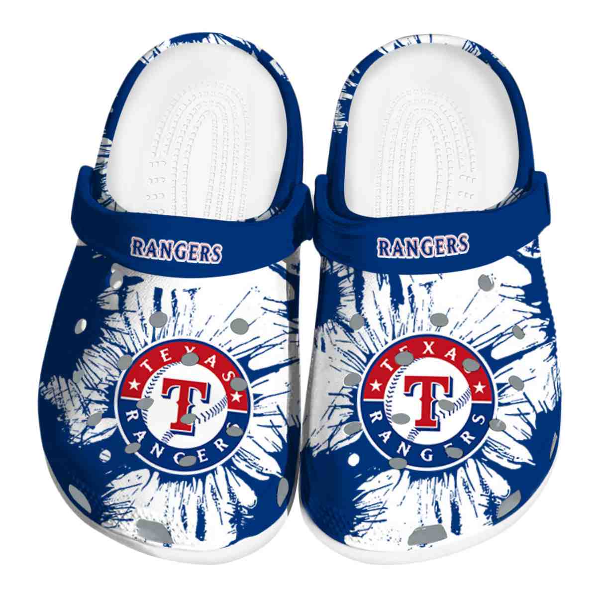 Texas Rangers MLB Crocs, Texas Rangers Comfortable For Men Women And Kids 81