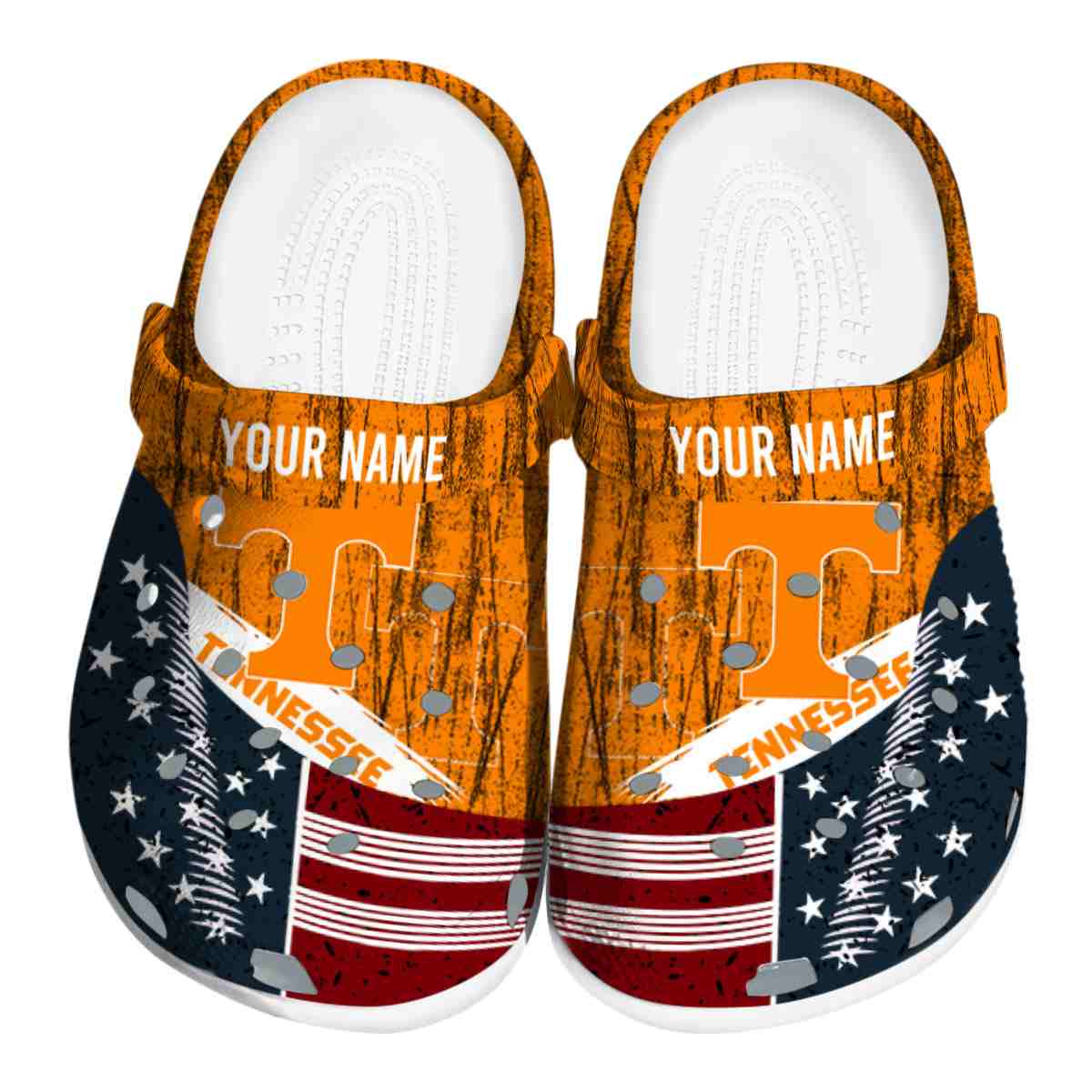 Tennessee Volunteers 2025 NCAA Sport Crocs, Tennessee Volunteers For Men Women And Kids 45