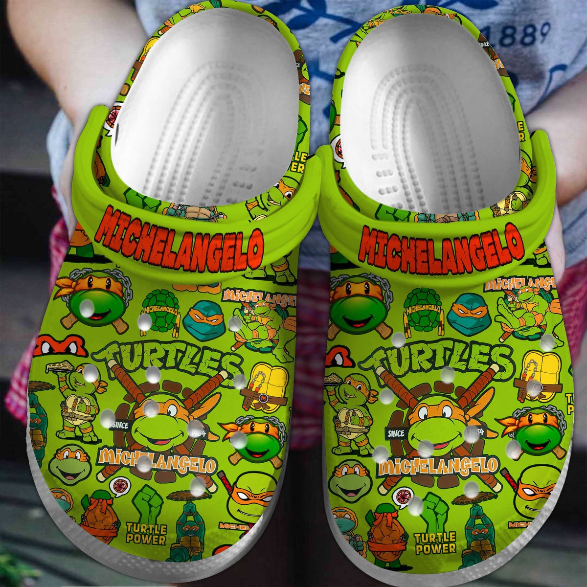Teenage Mutant Ninja Turtles (Michelangelo) Cartoon, Teenage Mutant Ninja Comfortable For Men Women And Kids 13