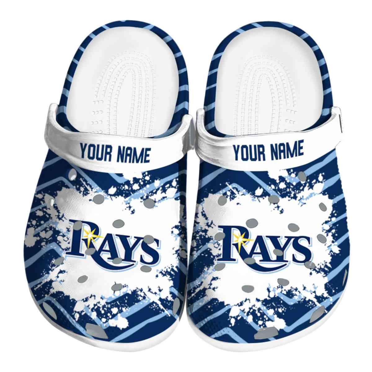 Tampa Bay Rays MLB Crocs, Tampa Bay Rays Comfortable For Men Women And Kids 20