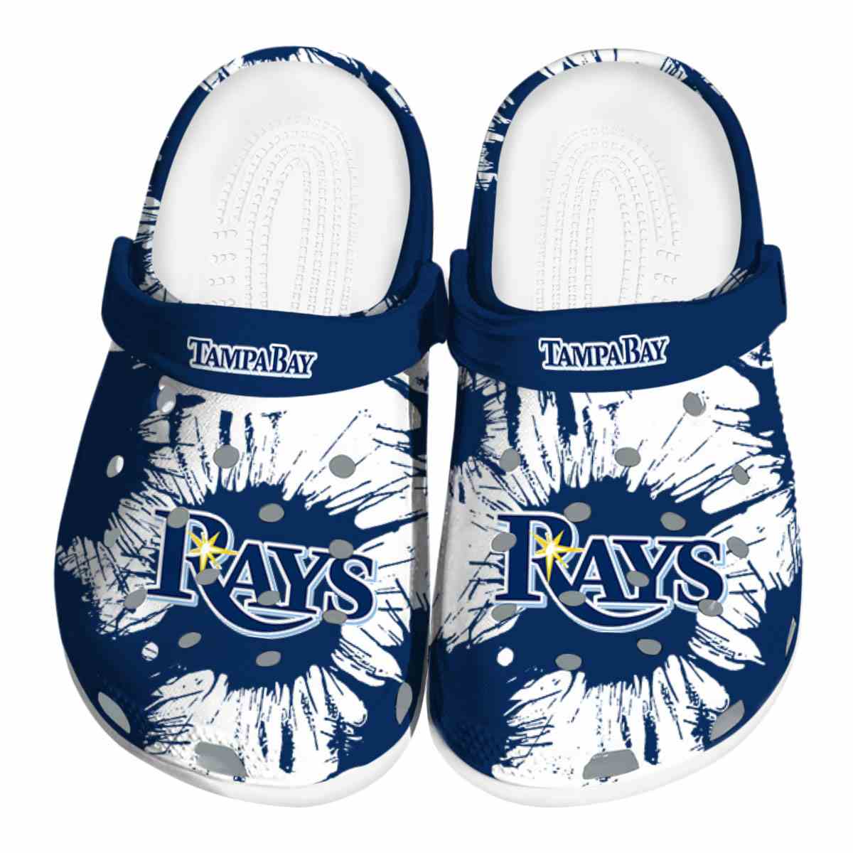 Tampa Bay Rays MLB Crocs, Tampa Bay Rays Comfortable For Men Women And Kids 3