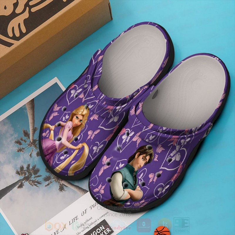 Tangled Rapunzel Cartoon Crocs, Tangled Rapunzel Comfortable For Men Women And Kids 97
