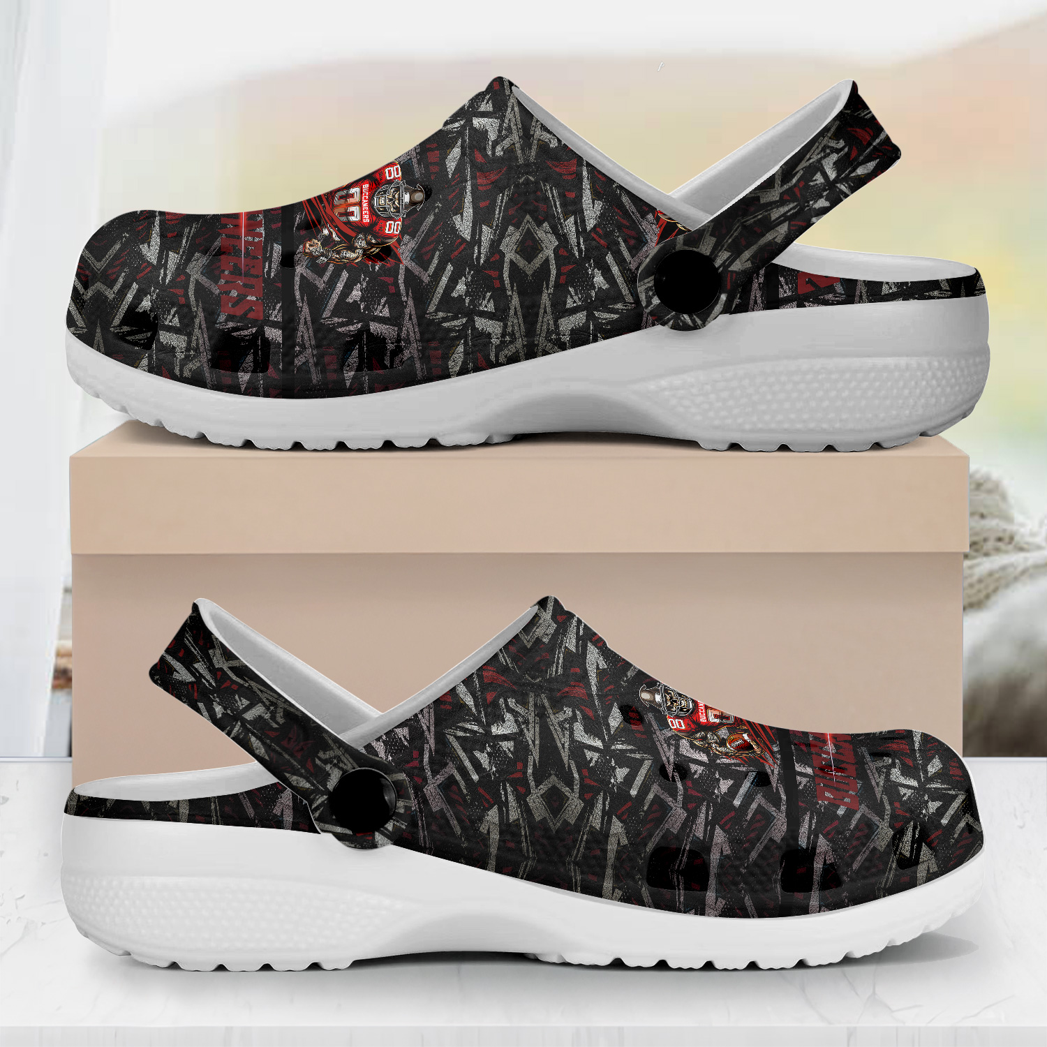 Tampa Bay Buccaneers Nfl Sport Crocs, Tampa Bay Buccaneers Comfortable For Men Women And Kids 64