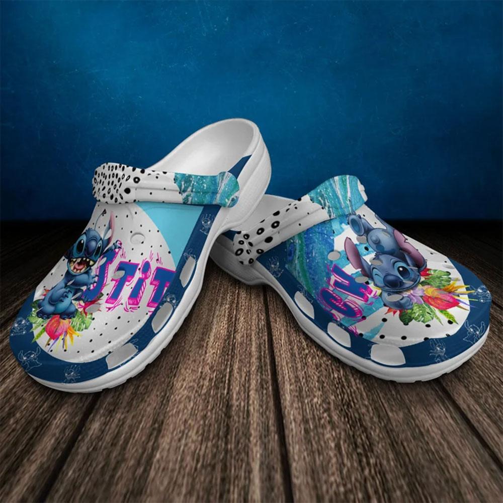 Stitch Cartoon Crocs, Stitch Comfortable For Men Women And Kids 6