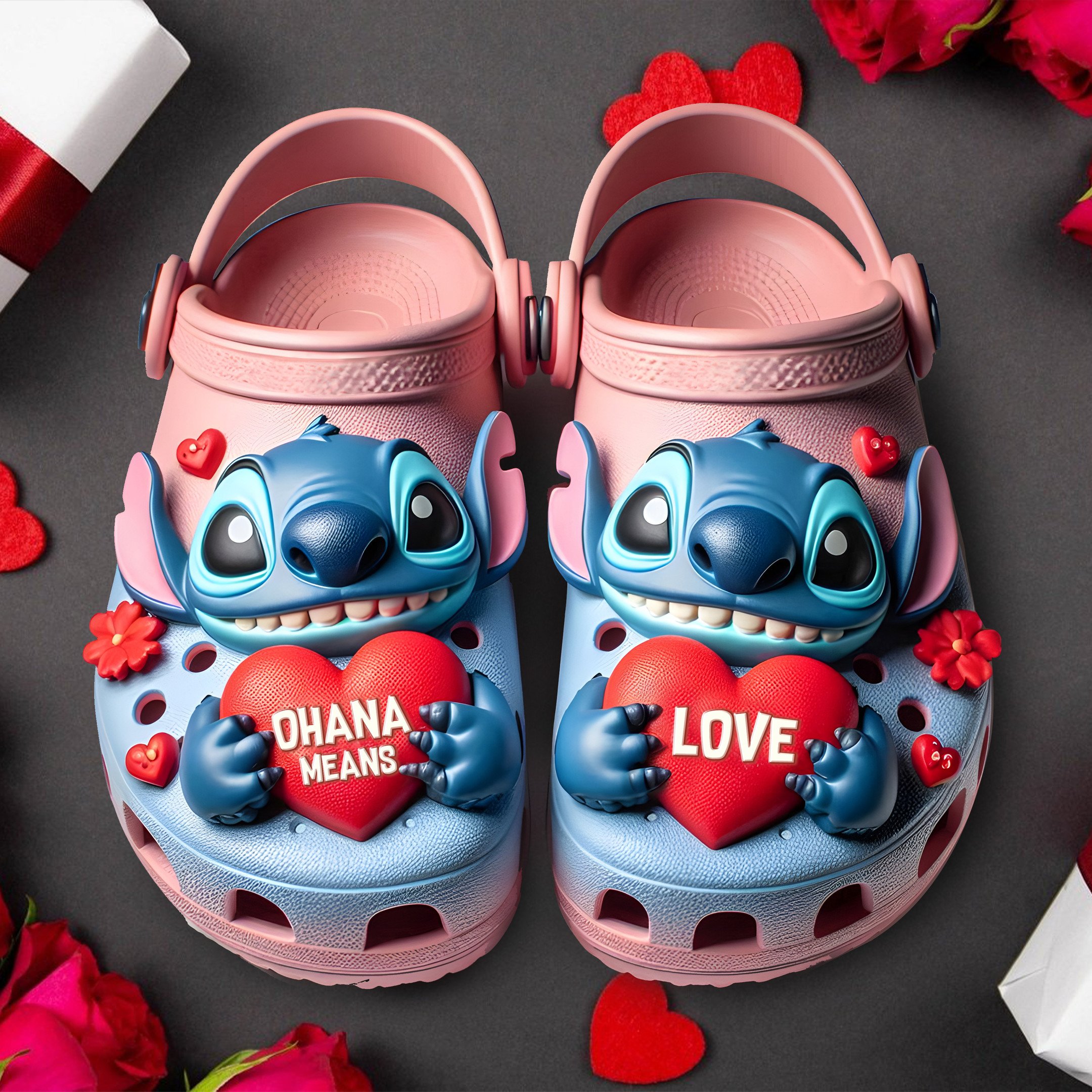 Stitch Cartoon Crocs, Stitch Comfortable For Men Women And Kids 27