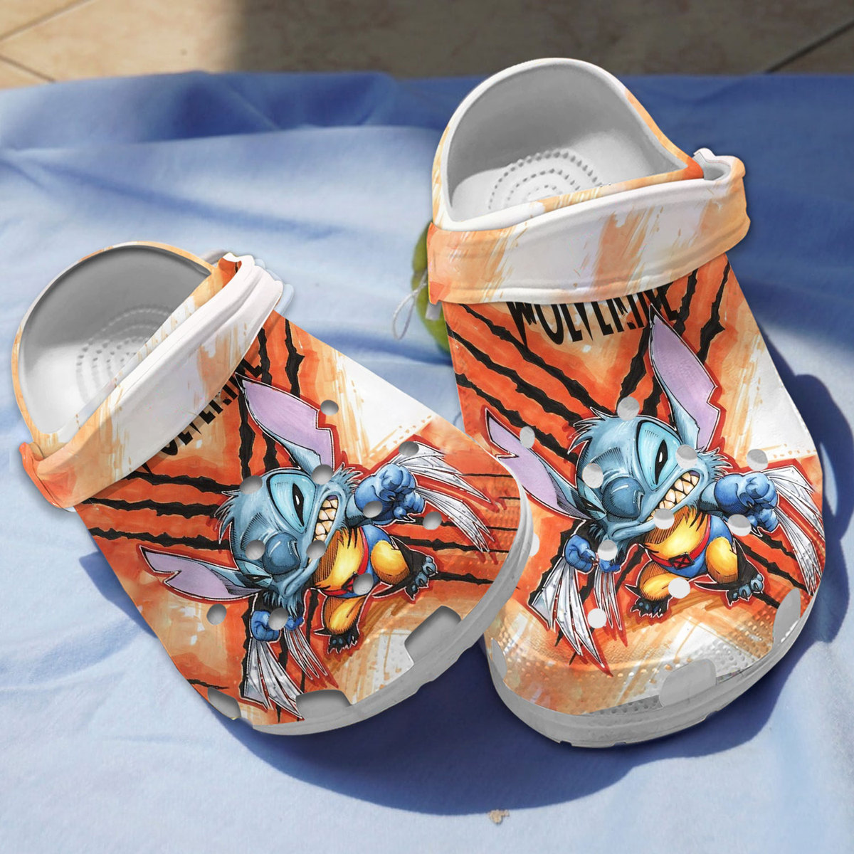 Stitch Cartoon Crocs, Stitch Comfortable For Men Women And Kids 35