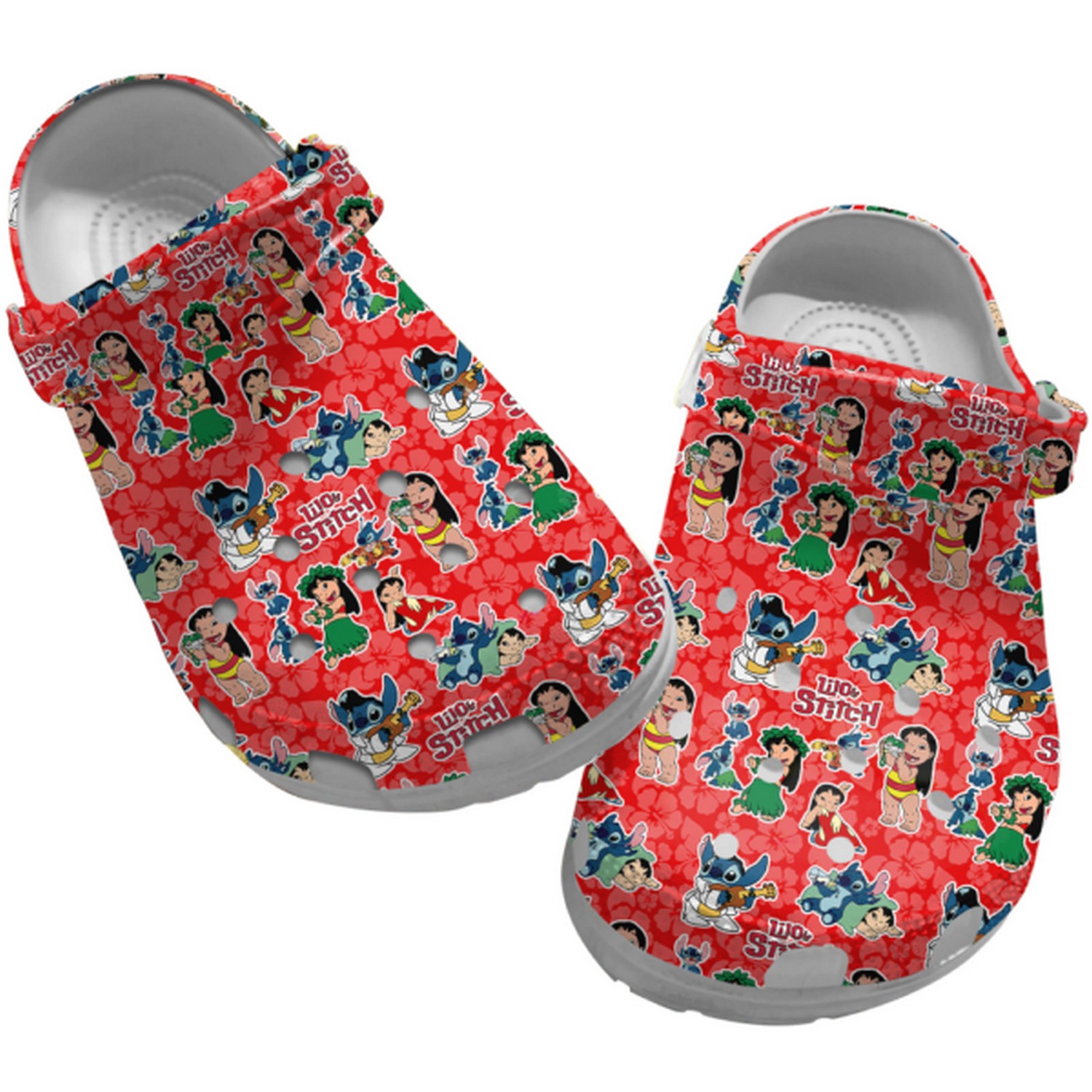 Stitch Cartoon Crocs, Stitch Comfortable For Men Women And Kids 65