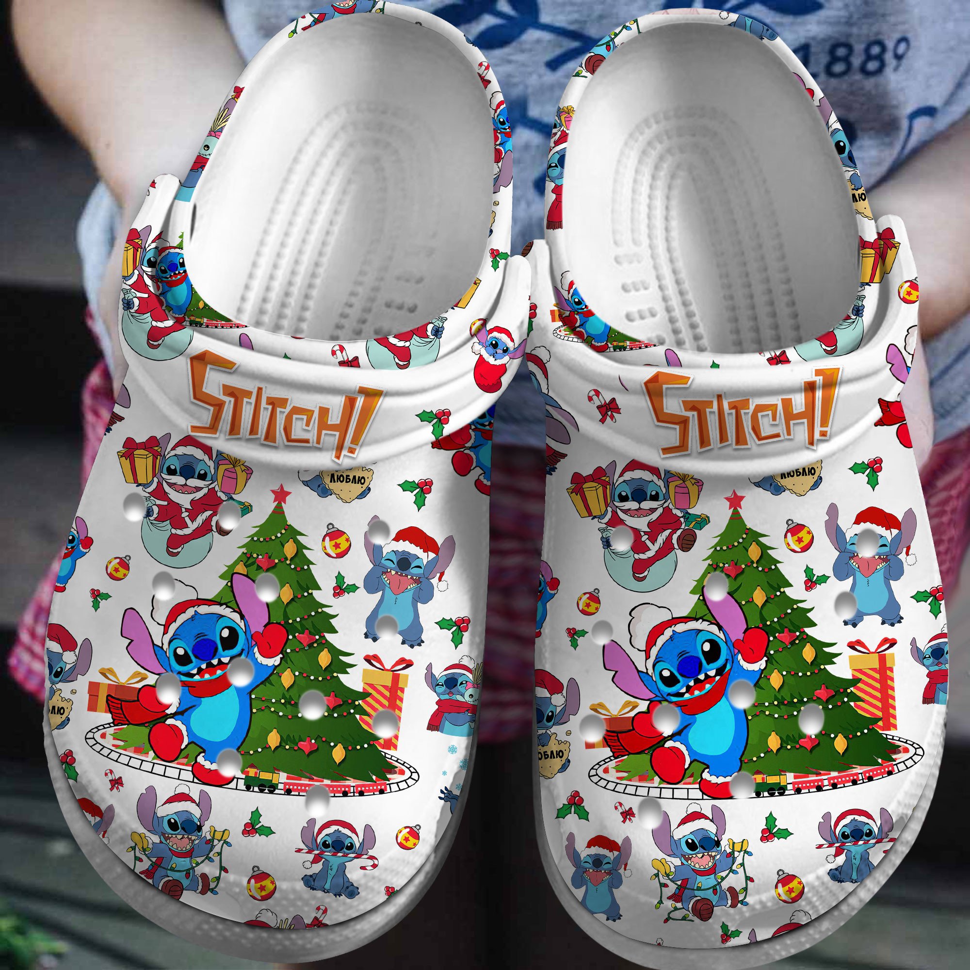 Stitch Cartoon Crocs, Stitch Comfortable For Men Women And Kids 80