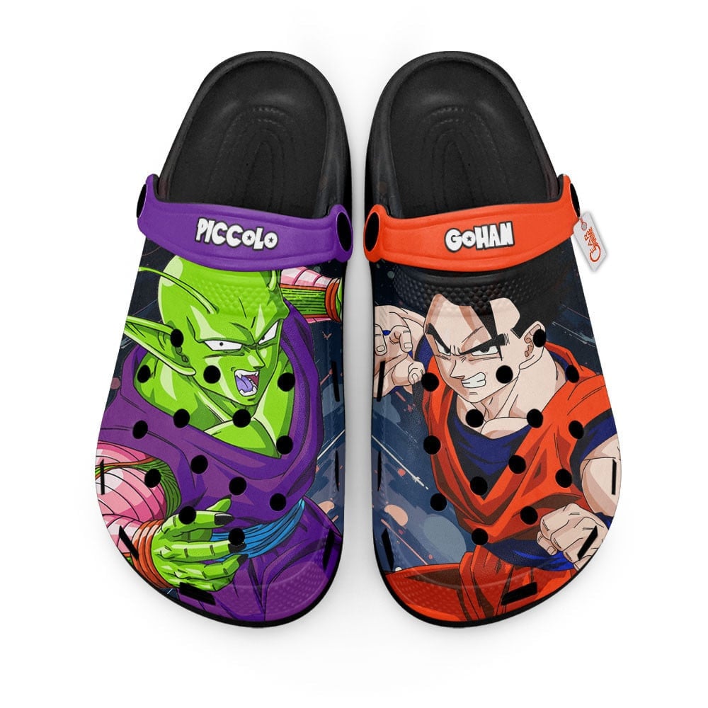 Son Gohan And Piccolo Dragon Ball Anime Crocs, Son Gohan Comfortable For Men Women And Kids