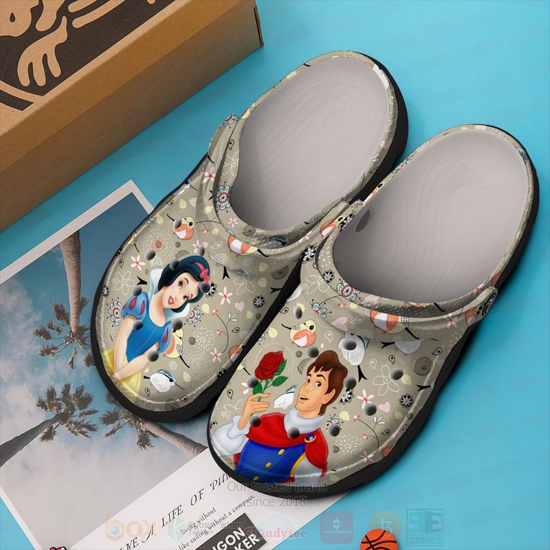 Snow White Cartoon Crocs, Snow White Comfortable For Men Women And Kids 74