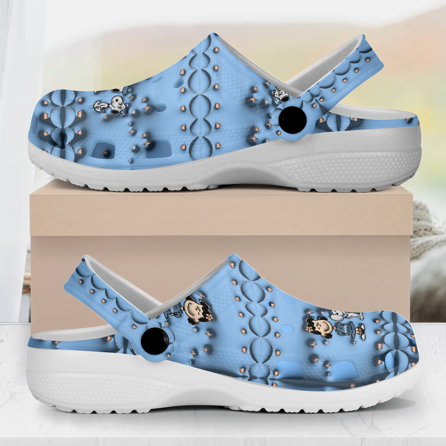 Snoopy Peanuts Cartoon Crocs, Snoopy Peanuts Comfortable For Men Women And Kids 1