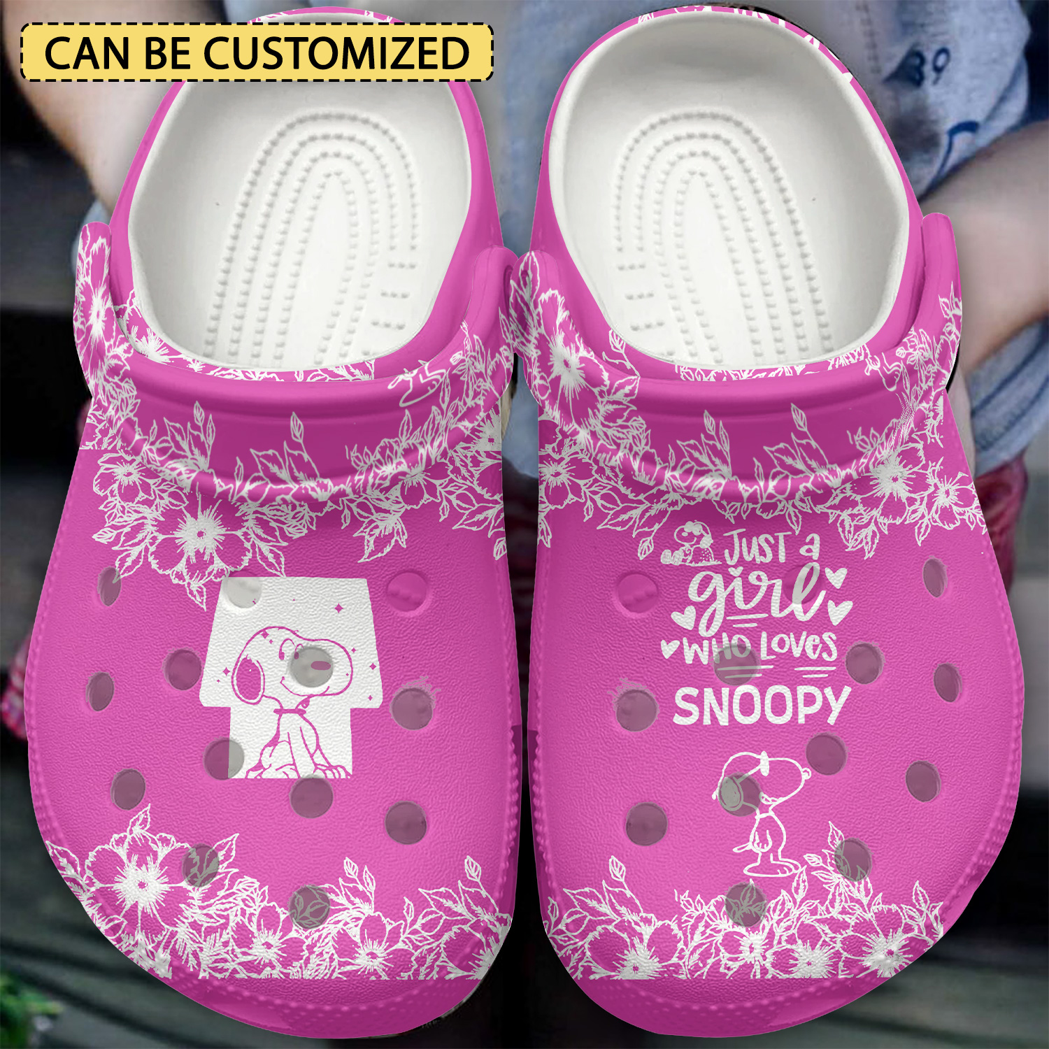Snoopy Peanuts Cartoon Crocs, Snoopy Peanuts Comfortable For Men Women And Kids 2