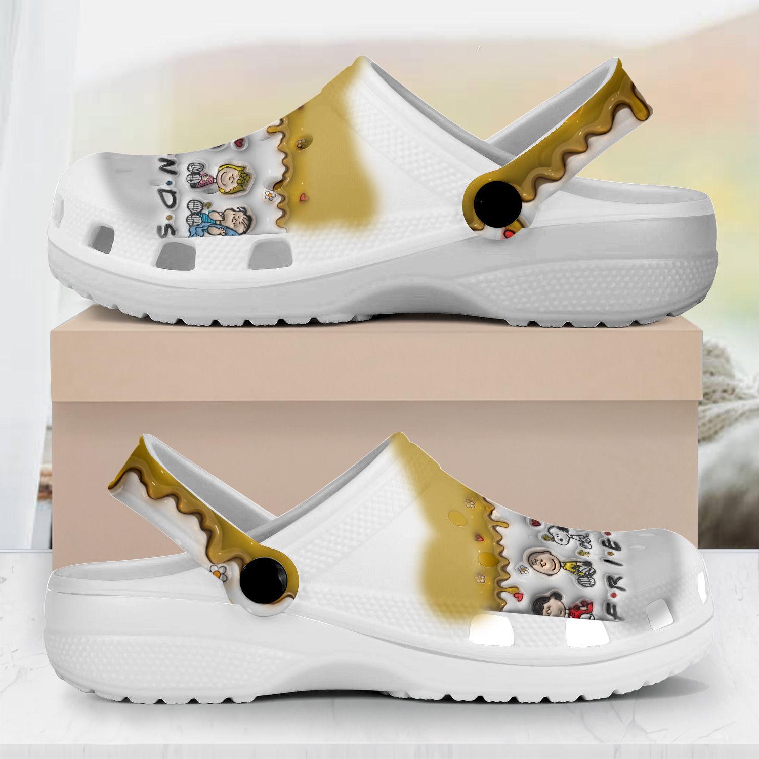 Snoopy Peanuts Cartoon Crocs, Snoopy Peanuts Comfortable For Men Women And Kids 97