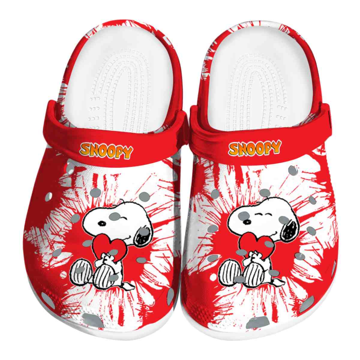 Snoopy Cartoon Crocs, Snoopy Comfortable For Men Women And Kids 14
