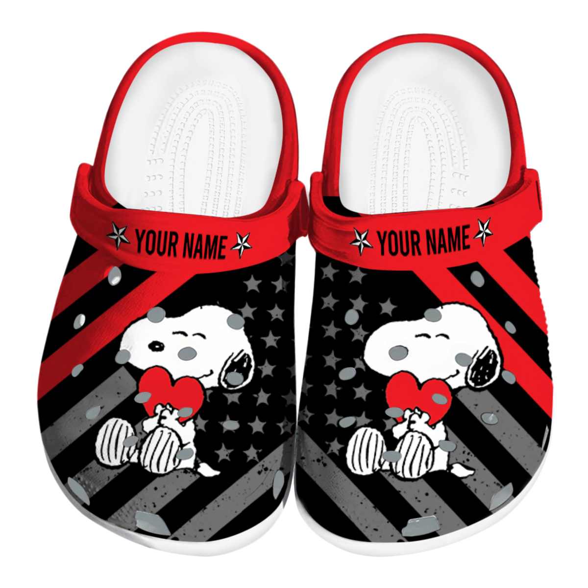 Snoopy Cartoon Crocs, Snoopy Comfortable For Men Women And Kids 18