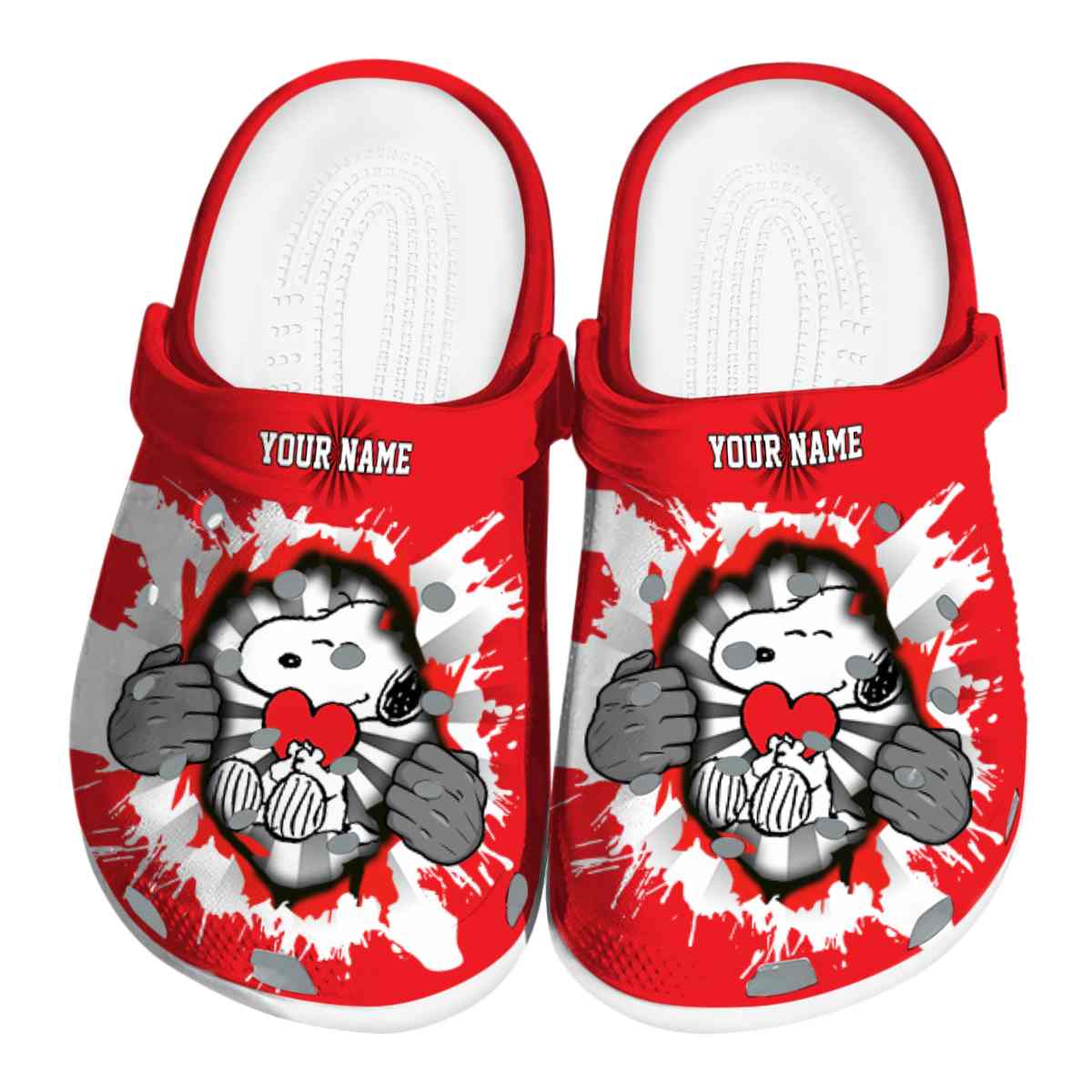 Snoopy Cartoon Crocs, Snoopy Comfortable For Men Women And Kids 20