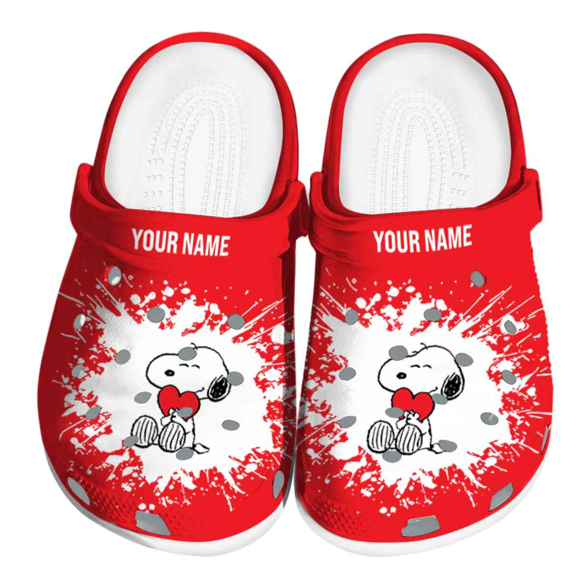 Snoopy Cartoon Crocs, Snoopy Comfortable For Men Women And Kids 32