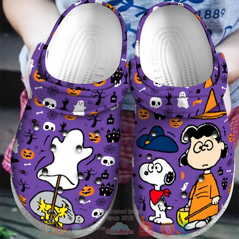 Snoopy And Lucy Cartoon Crocs, Snoopy And Lucy Comfortable For Men Women And Kids 47