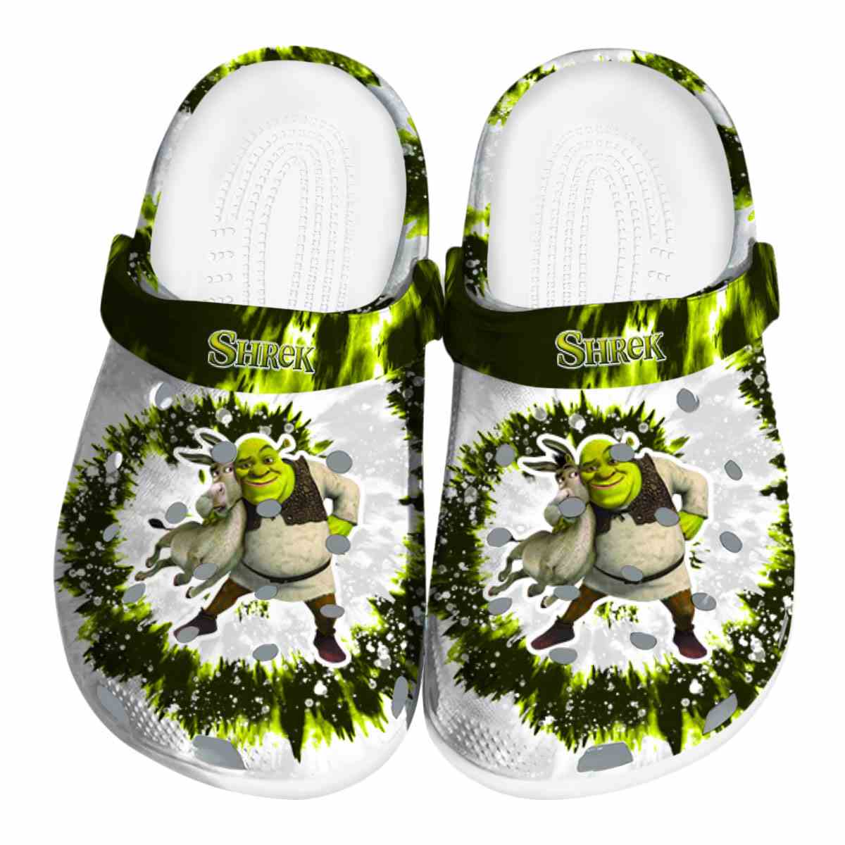 Shrek Cartoon Crocs, Shrek Comfortable For Men Women And Kids 14