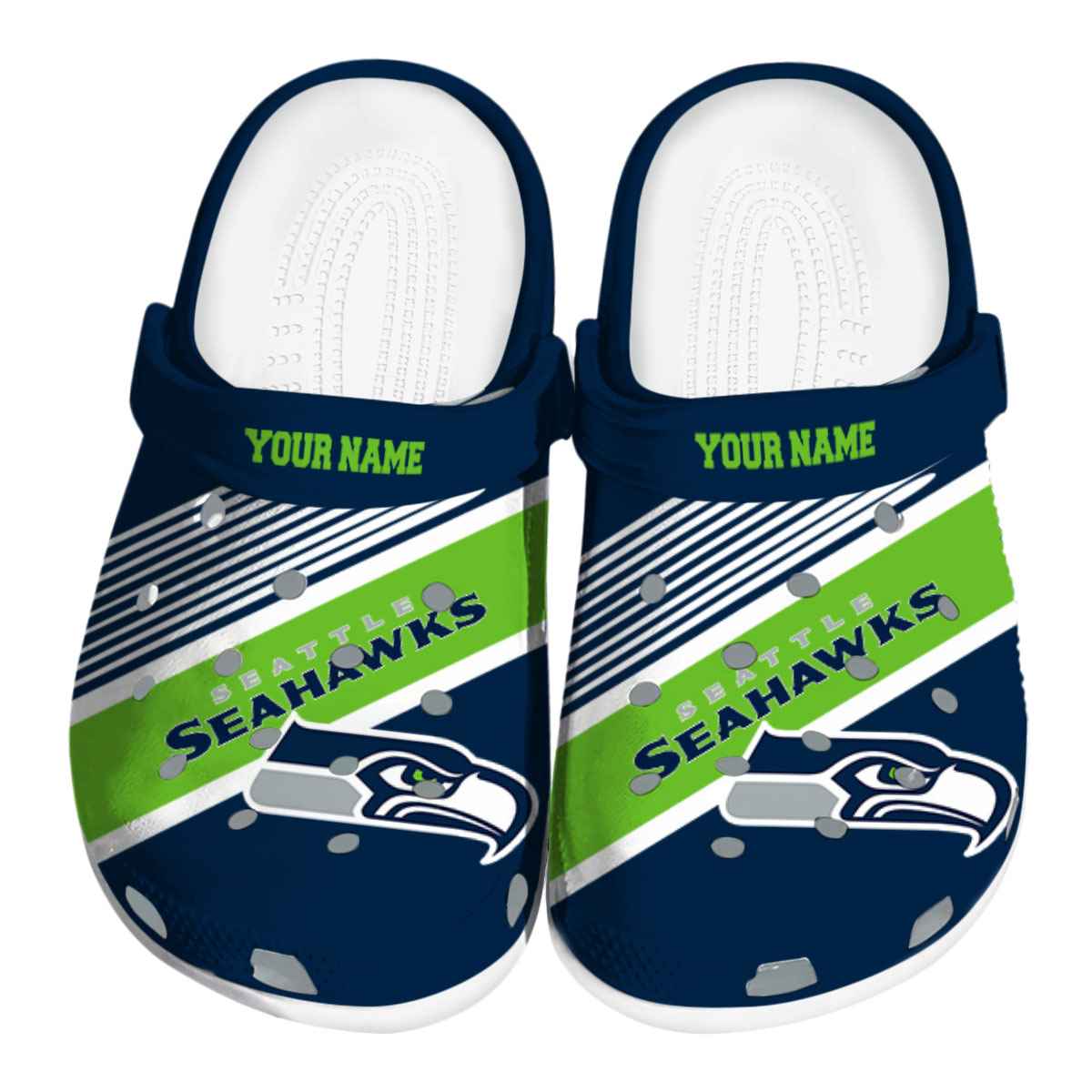 Seattle Seahawks Nfl Sport Crocs, Seattle Seahawks Comfortable For Men Women And Kids 64