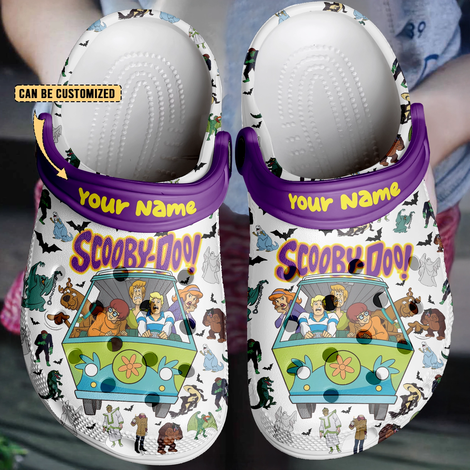 Scooby Doo Cartoon Crocs, Scooby Doo Comfortable For Men Women And Kids O28