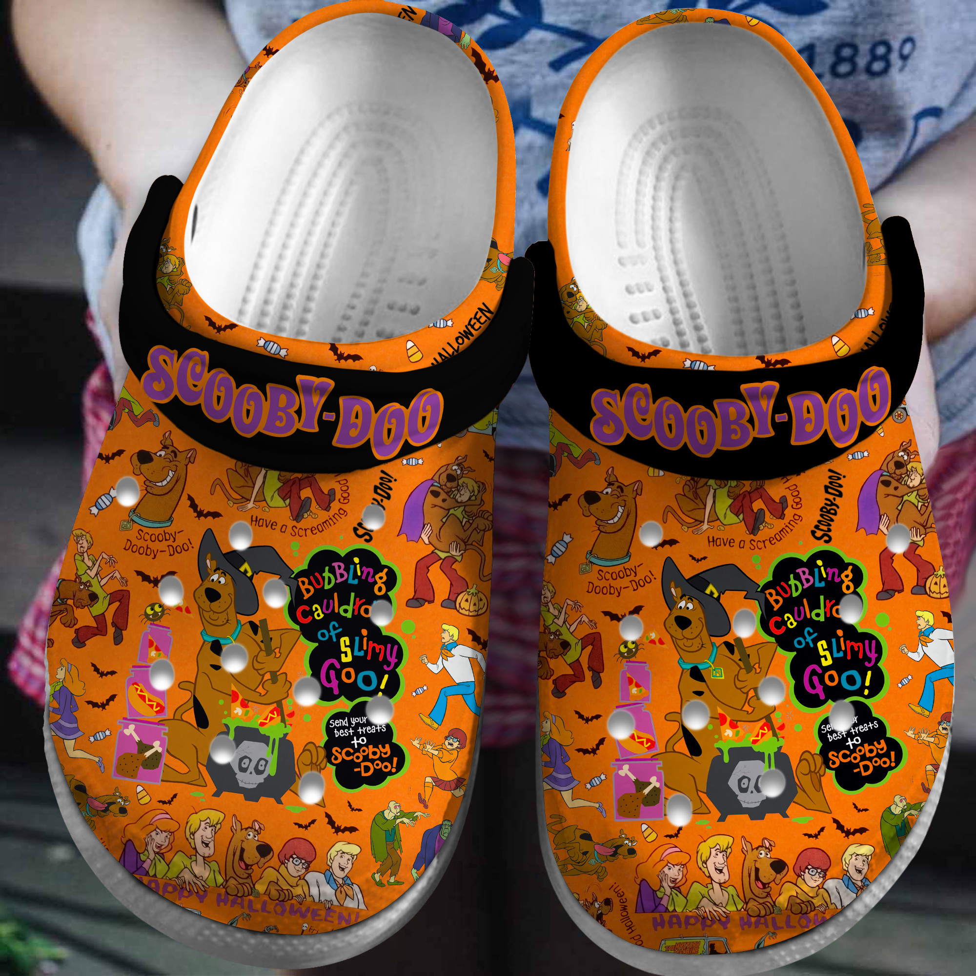 Scooby Doo Cartoon Crocs, Scooby Doo Comfortable For Men Women And Kids O68